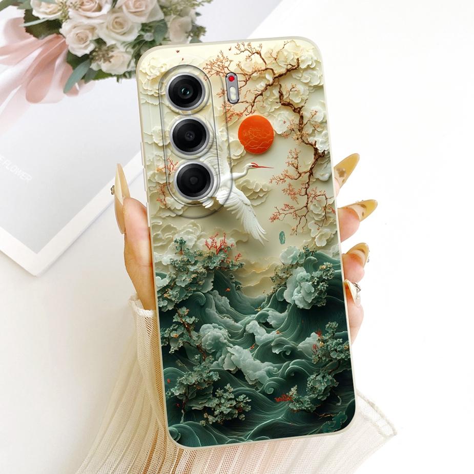 For Tecno Camon 40 Pro 5G Case CM7 Luxury Candy Painted Cover Soft TPU Phone Case For Tecno Camon 40 Camon40 Pro 4G Fundas Coque