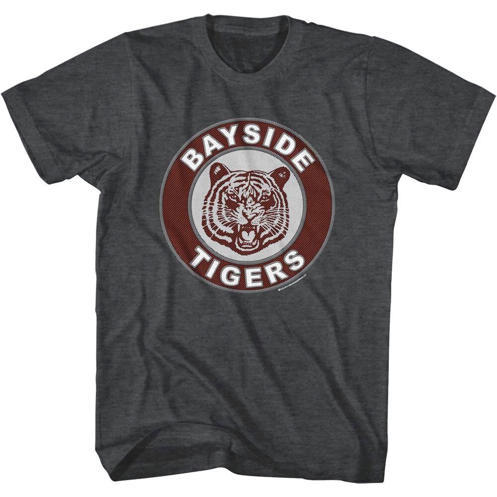 Saved by the Bell Bayside Tigers Logo Men T Shirt L