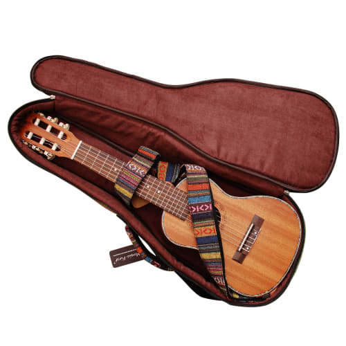 MUSIC FIRST original design 15mm thick country-style guitar bag, perfect for mini guitars, travel guitar cases, guitar bags, and guitar soft cases. (3
