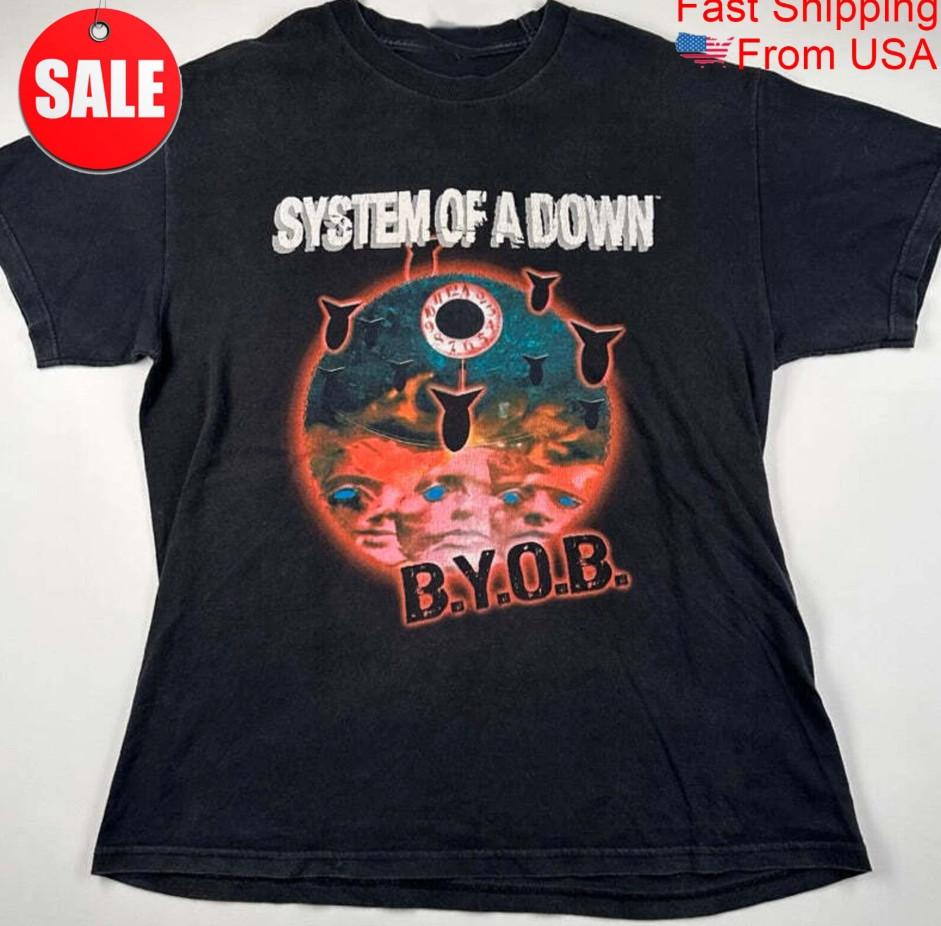 

System Of A Down 2005 Gift For Fans Unisex T-shirt, size S-4XL S