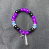 1/2Pcs Magnetic Couple Bracelet Set Adjustable Matching Bangles Fashionable Beads Handchain Jewelry for Fashion Lovers