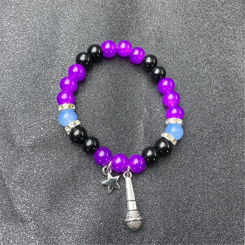 1/2Pcs Magnetic Couple Bracelet Set Adjustable Matching Bangles Fashionable Beads Handchain Jewelry for Fashion Lovers