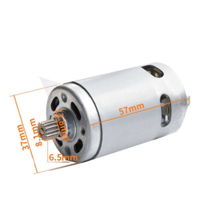

Rs550 14 Tooth 21v Brush Motor For Electric Chainsaw And Power Tools