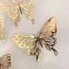 12 buc/set 3D autocolante de perete Fluture gol pentru camere de copii Decor de perete de acasă DIY Mariposas Autocolante pentru frigider Decorare cameră