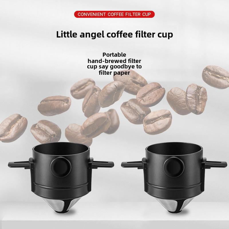 Stainless Steel Folding Coffee Filter for Hand Brewing