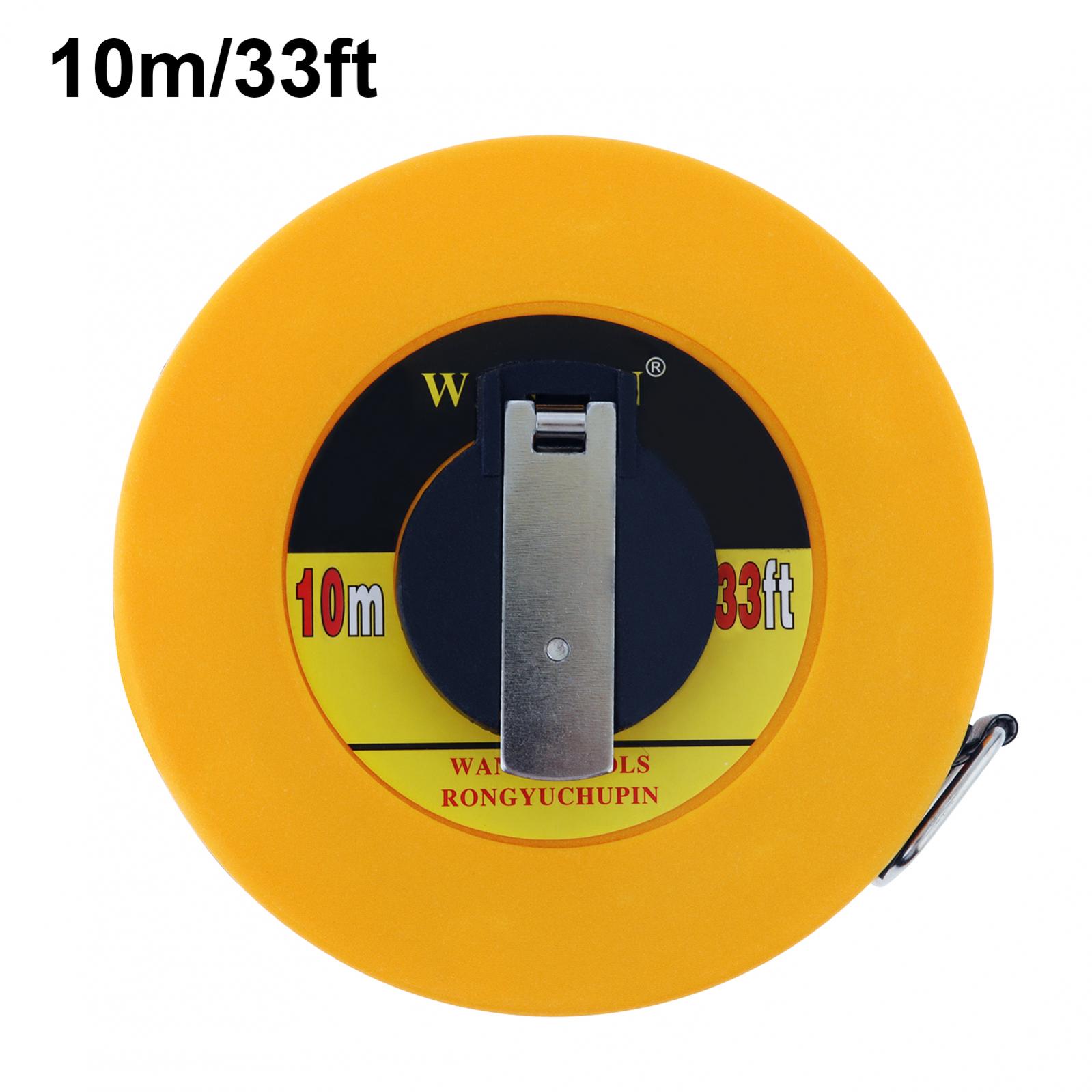 10/15/20/30/50M Tape Measure Circular Glass Fiber Leather Tape Measure Tools Carpenter Metric Measuring Meter Tape Measure Tool