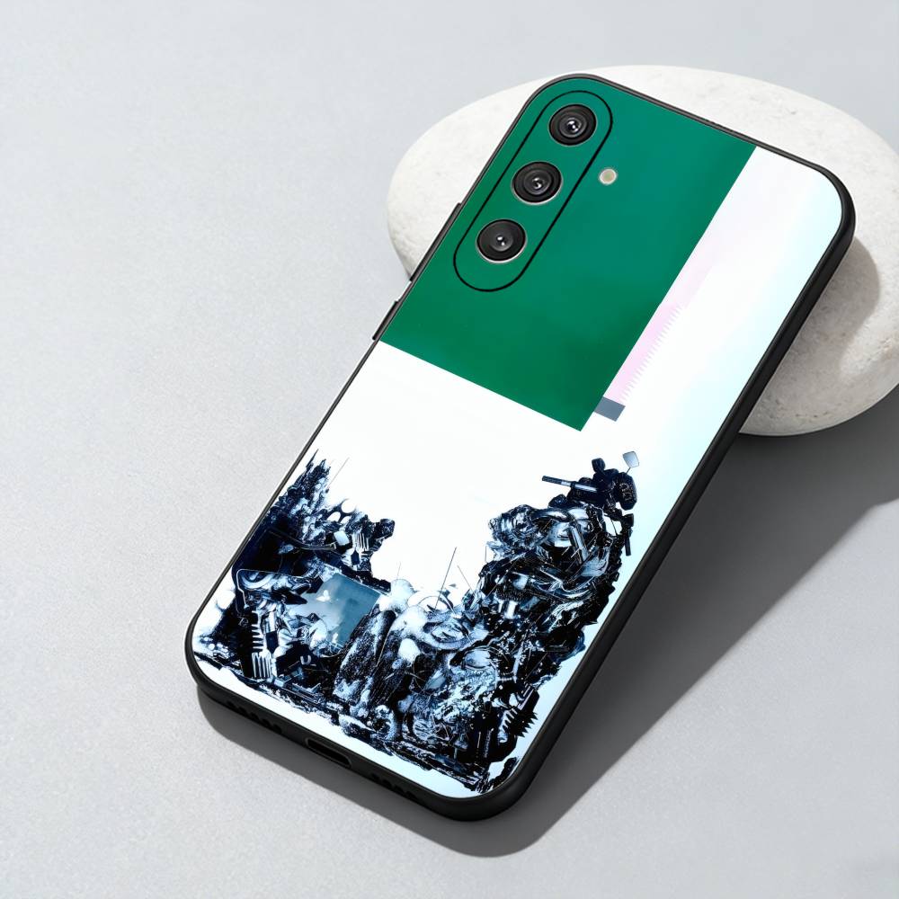 My New Band Believe Black Midi Phone Case For Samsung Galaxy A73,A72,A71,A70,A52,A51 Others Soft Black Cover