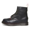 Dott. Martens Originals Pelle Stivaletti Martin Corti Stringati a 8 Occhielli Unisex Neri 30556004