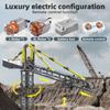 MOULD KING 17004 Tower Crane Technical Building Blocks Toys Support Remote Control For Kids Christmas Children's Gifts