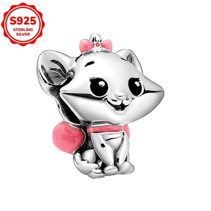 Squirrel Chip Dale Copper Witch Villians Princess Charm Bead For Women Original Bracelet Diy Jewelry Pendant Gift