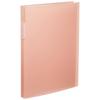 King Jim Clear File Folder, Clear, Favorites, 40-Pocket, A4 Portrait, Pink, FV166TW-P