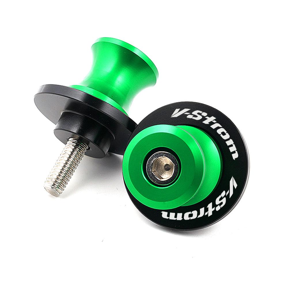 For SUZUKI V-Strom 650 DL 250 650 1000 1050 vstrom All Year Motorcycle Swingarm Spools Slider 8MM Stand Screws