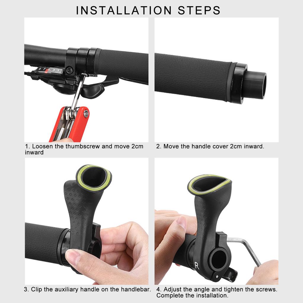 Bicycles Bar Extension Ends Aluminum Alloy Plugs Lightweight for Mountain Bicycles Cycling Road Bikes Shock Reduction