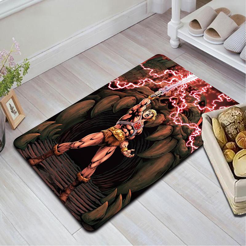 He-Man Battle Scene Rug Floor Mat for Living Room or Bedroom Soft and Comfortable Carpet a Gift for Birthday and Holiday.SFF0917196