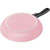 Ballarini Caprera Frying Made in Induction Ceramic Japanese CAPRERA Pan, 28cm, Pink, Italy, Compatible, Coating, [Official Product] Z1025-994