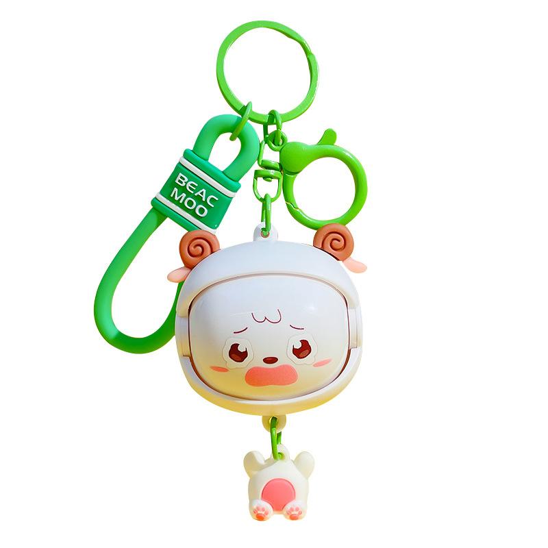 Portachiavi Orso Cambia Faccia Cartone Animato Giocattolo Antistress Ciondolo Portachiavi Coppia Zaino Scolastico Ciondolo Bambola Regalo