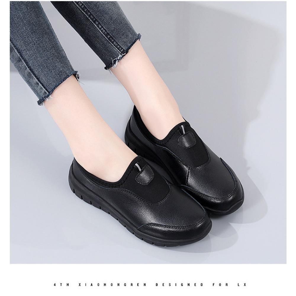 Chaussures de marche plates décontractées et de sport à un pied pour femmes