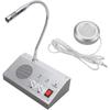 Loud Outer Microphone Counter Speaker System Wired Microphone Interphone System  Office Window