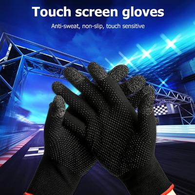 2 Stück Handabdeckung Gamecontroller für PUBG Sweat Gaming Finger Daumen Ärmel Handschuh