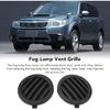 1 Pair Fog Light Cover Bezel Compatible with Subaru Forester 2009-2013, Front Left & Right Side Fog Light Lamp Trim Cover 57731SC020, 57731SC030