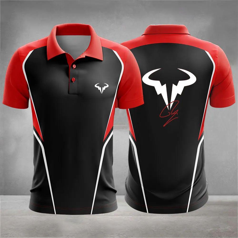 Das Sommer-POLO-Shirt Ist Ein Lässiges Modisches Bequemes Weiches Und Atmungsaktives Mit 3D-Muster Bedrucktes