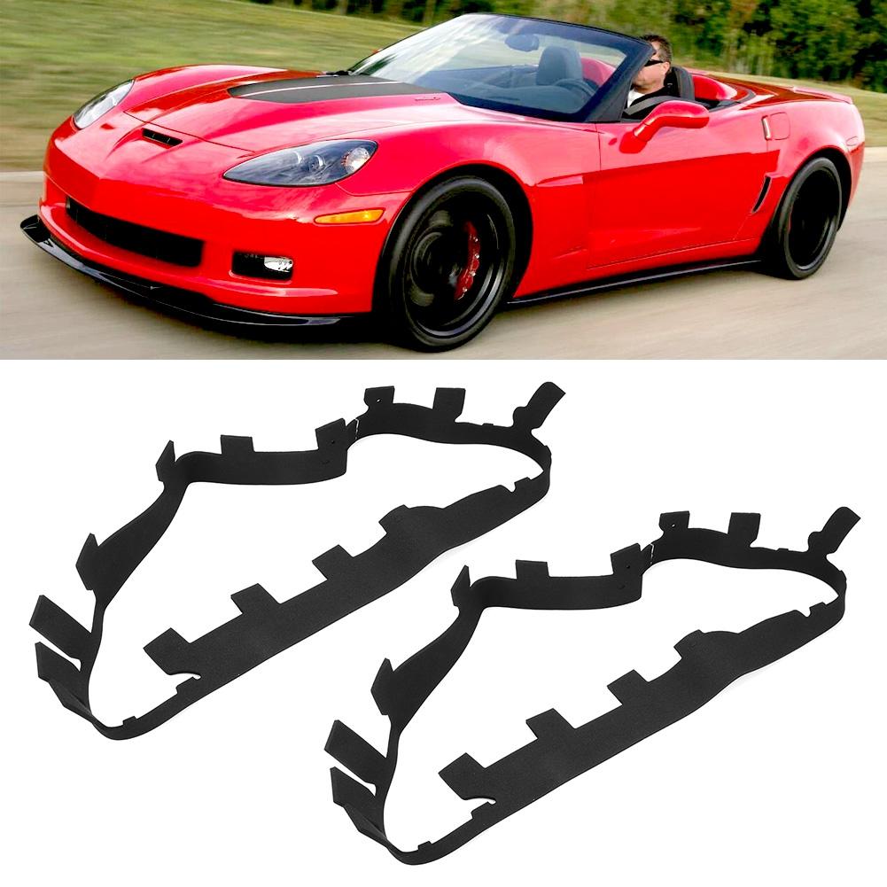 2Pcs Car Headlight Sealing Strip Accessory Fit for Chevrolet Corvette C6 20052013