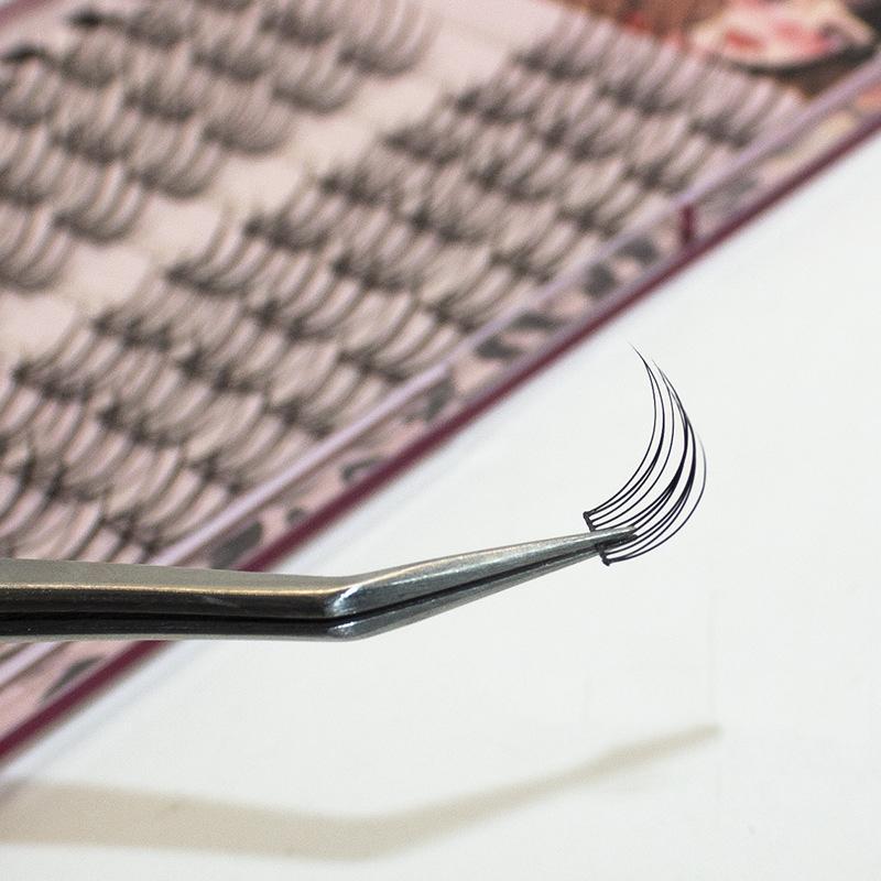 Nichtklebende falsche Wimpern Selbstklebende Segmentierte Wimpernverlängerung DIY Anime Augenvergrößerungswerkzeug