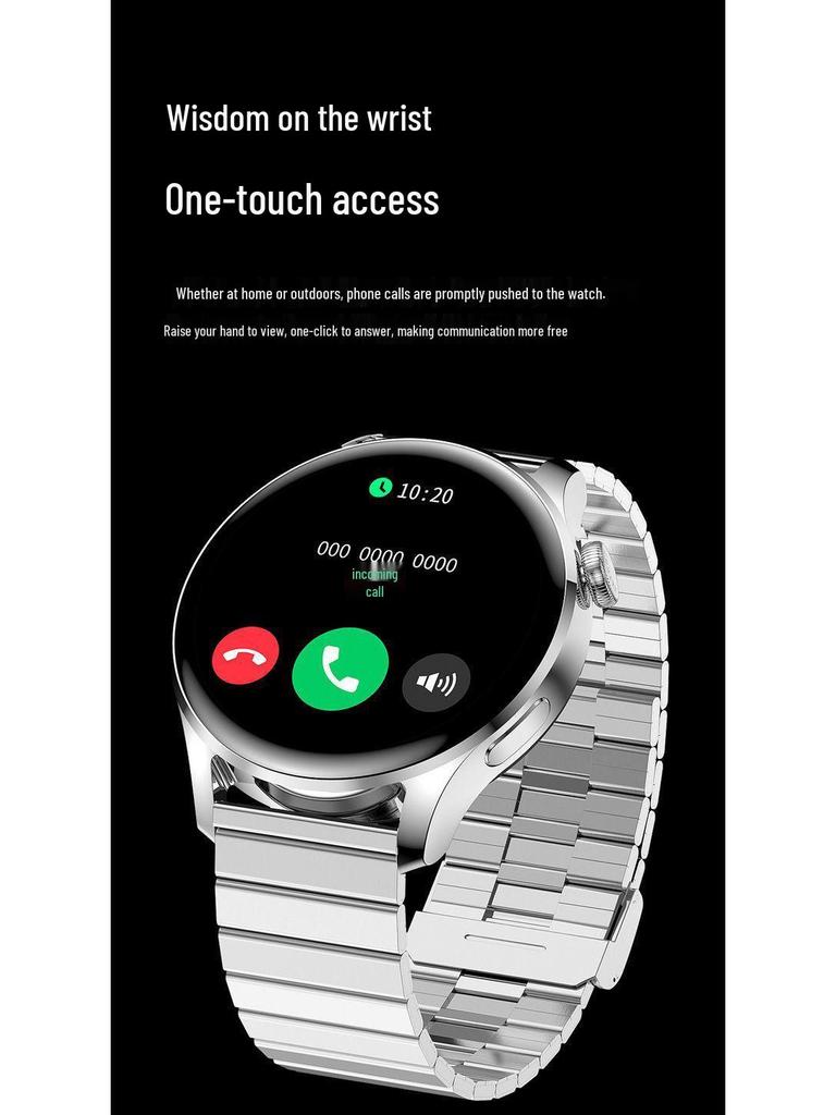 Watch4 Smartwatch: Call-Ready, New Vi/Vo Compatible, Bluetooth Multi-Function