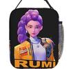 School Season Cartoon Animation Lunch Bag Children'S Full Printing 3D Digital Thermal Insulation Bag Portable Outdoor Picnic Bag