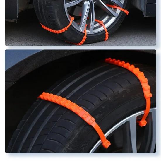 New Anti-skid chain car winter anti-skid chain does not hurt the tyre tie off-road car van electric car snow anti-skid chain