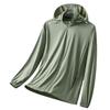 Outdoor cycling sunscreen clothing men's summer cold silk cool fishing large size sunscreen clothing women's UV protection sunscreen jacket