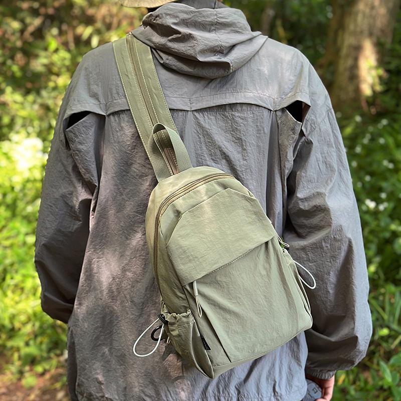 Men's Multifunctional Chest Bag Women's Outdoor Large Capacity Backpack