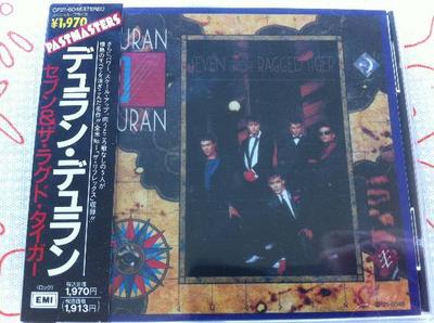 CD DURAN DURAN - Seven & The Ragged Tiger CP216048 EMI 1989 Japan Rock Used