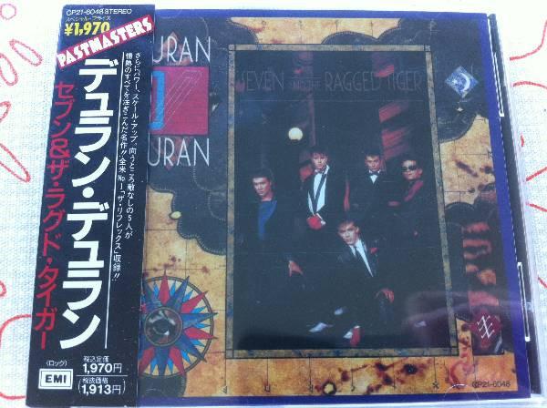

CD DURAN DURAN - Seven & The Ragged Tiger CP216048 EMI 1989 Japan Rock Used