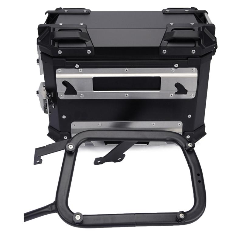 Motorcycle Quick Release Buckle Base Plate Plastic Pad Cushion Bases for Easy Installation & Removal of Side Boxes