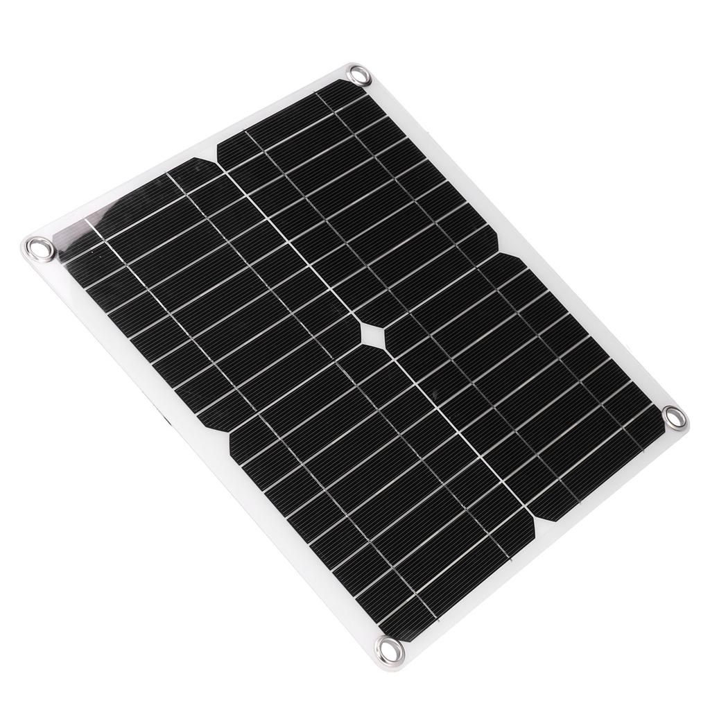 40W 18V Flexible Solar Panel Kit Monocrystalline Silicon Solar Charger Module IP65 Waterproof