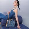 New Lee Fabric Tote Bag, Crossbody Bag, Shoulder Bag, Handbag Small Women's Denim Blue LE240004M-503