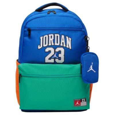 Polyester Backpack Kids' Racing Blue Jordan IO2548-445