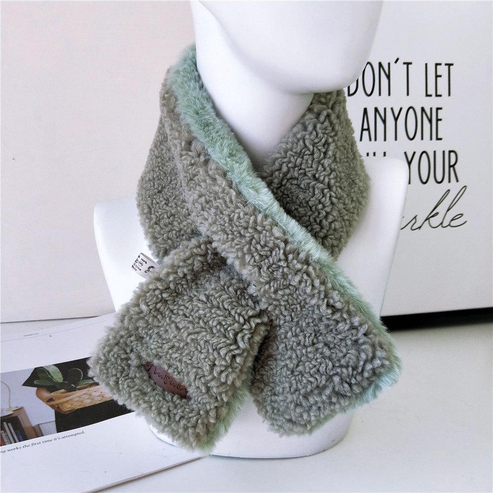 

Новый однотонный шарф для женщин на весну и осень, универсальный ремешок на запястье, повязка на голову, модное украшение, защита шеи для студентов, небольшой шарф 11*77cm