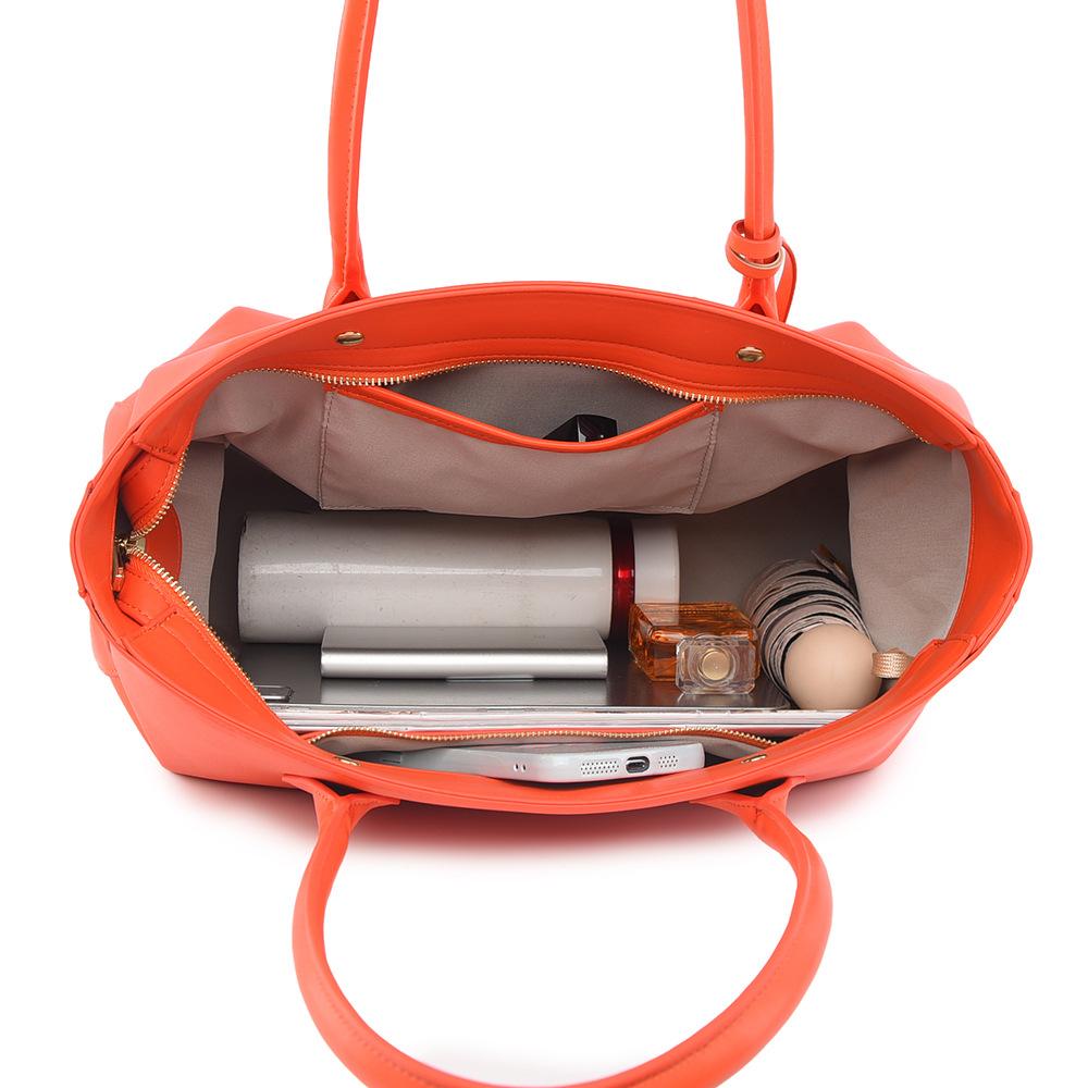 Handtasche mit großer Kapazität Modemarke Damen High-End Reisetasche Luxus Designer Neu PU-Leder Tote mit kleiner Tasche