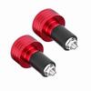 Pair of 22mm Universal Aluminum Motorcycle Grip Handlebar Ends Weight Balance Plug