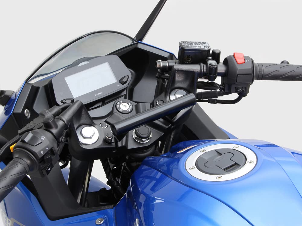 HURRICANE Clamp Bar Gixxer SF250 Black HU1039B ('20 '21 ED22B)