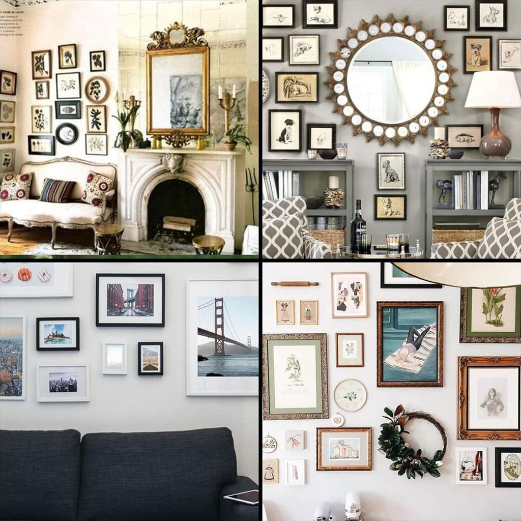 Pack of 50/100 Gypsum Board Self Drilling Wall Anchors Screw Set Quick & Reliable Screws Durable for Easy Installation