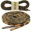 Leopard Print Snake Pattern Shoelaces, Trendy Retro Flat Laces Suitable for Canvas Shoes, Sneakers, And Sports Shoes. Unique Design with Two-Tone