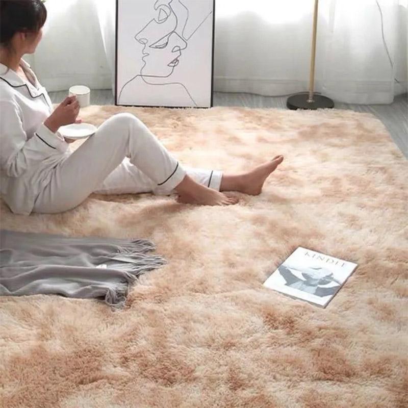 Área Grande Llena de Alfombra de Dormitorio Alfombra de Piso para Sala de Estar Alfombra de Noche Felpuda Alfombra para Sentarse Alfombra de Interior Peldaños de Escalera Alfombras Cálidas para Sala de Estar