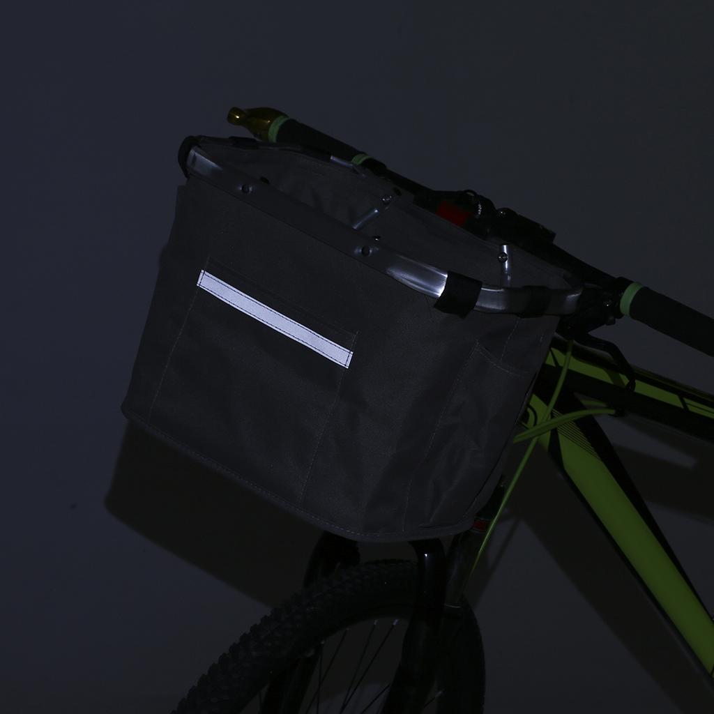 Lixada Fahrradkorb Fahrradlenker Vorderradkorb Haustiertransporttasche für Einkaufen Pendeln