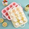 Mousse Cake Mold Silicone Baking Tins Baking Tray Silicone Cupcake Pan Muffin Tin Baking Pan Reusable Baking Cups