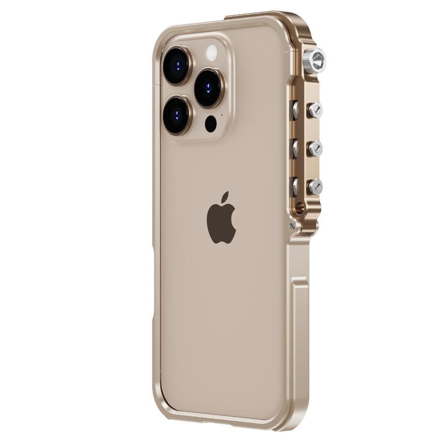 Case Mechanical Armor Alloy Shockproof Bumper for IPhone 17 16 15 Pro Max 17 16 Dropproof Protective Luxury Metal Aluminum Frame