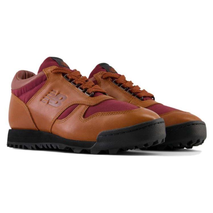 New Balance Rainier Low Glazed Ginger Unisex Sneakers Brown Classic-Crimson UALGSOG