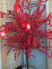 Manufacturers supply artificial peach blossom branches plum blossom branches fake peach blossom branches wedding decoration living room plastic flowe
